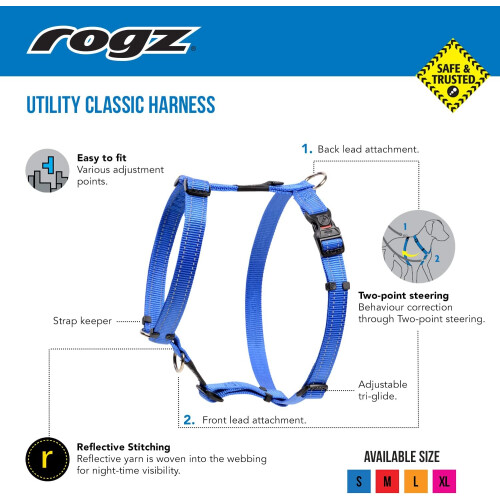Lumberjack Harness Reflective, Black 1