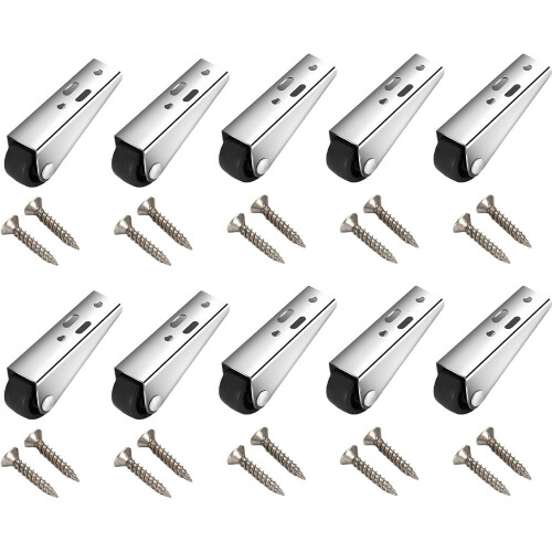 Load Bearing Directional Casters, 10Pack, Indoor Use On Various Surfaces, Black 1