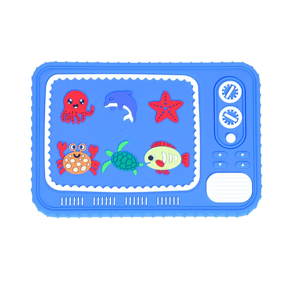 Silicone Teether with Remote Control  AntiDrop BPA  for Girls and Boys
