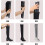 24 pcs Boot Shapers, Plastic Boot Stretchers, Reusable Boot Holders 4