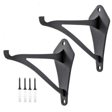 Hanging Plant Bracket 6.38 Inch Rustproof Heavy Duty Iron Wall Hooks for Indoor and Outdoor Use