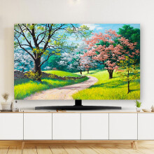 Universal TV Dust Cover 75in Color7 Dust Proof Scratch Resistant Screen Protector for 3285 Inch