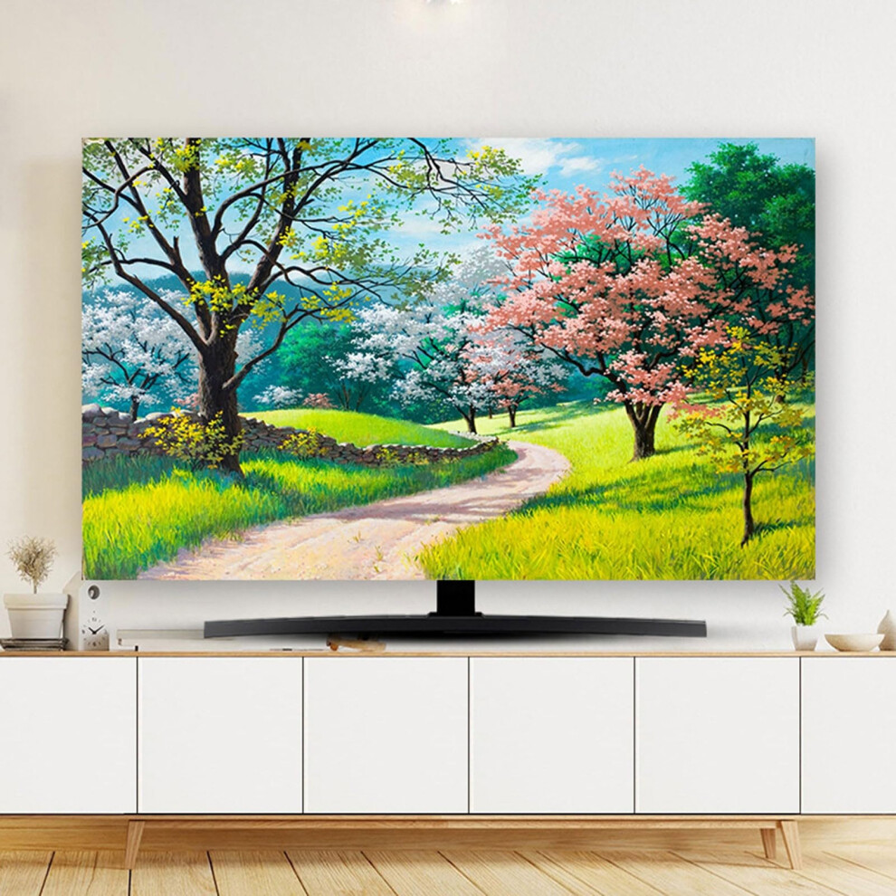 Universal Tv Dust Cover 75In Color7 Dust Proof Scratch Resistant Screen Protector For 3285 Inch 9189345192289