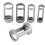 Valve Spring Compressor Tool Kit, C Clamp Removal Set for Overhead Engine, Universal Car Use 3