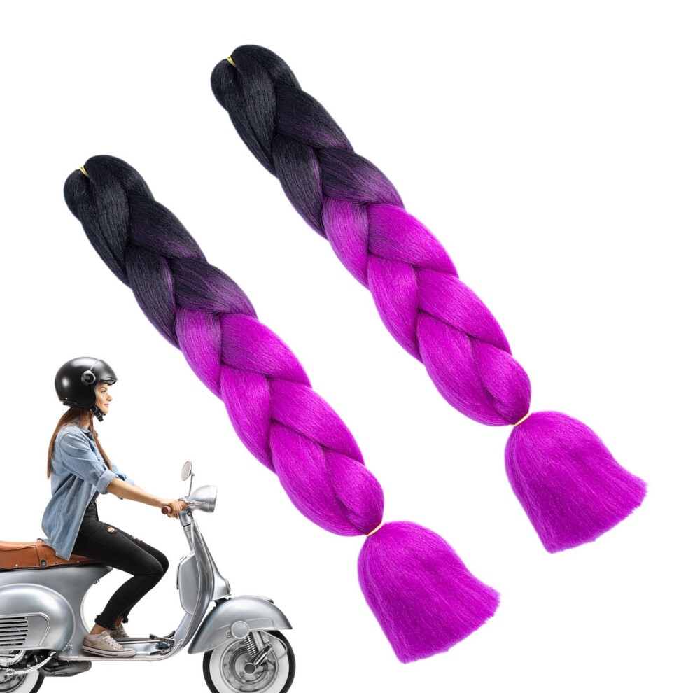 Braids For Motorcycle Helmets, Decoration For Hair Braids Â Long Helmet Braids 9382693583468
