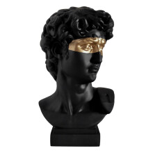 Mask Greek Bust Statue 6 Inch Classic Resin Nordic Decorative Figurine Greek Mythology Sculpture for Home Office Hotel