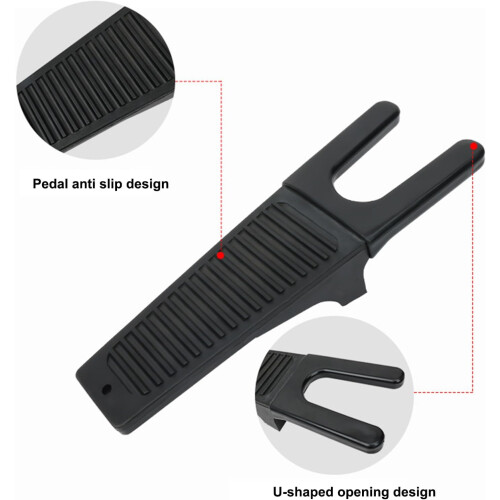 Boot puller, leather cover, shoe remover, hotel supplies, durable boot jack 2