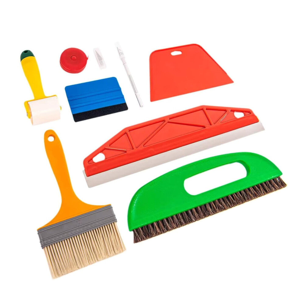 Wallpaper Smoothing Tool, Multifunctional Smoothing Tool Set For Removing And Applying Backsplash Tiles, Paper, Vinyl. 9347817881721