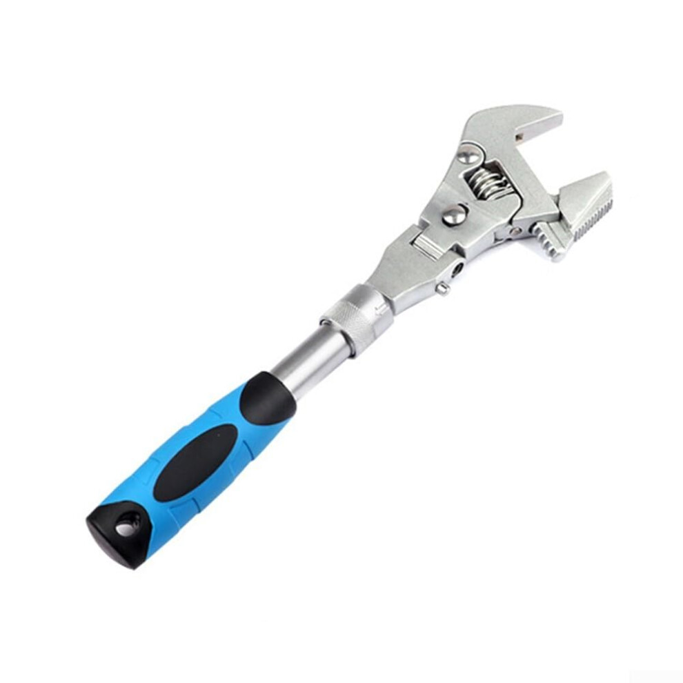 Adjustable Folding Ratchet Wrench For Home Improvement Projects Compatible With Multiple Equipment Types Bagged 9382693602060