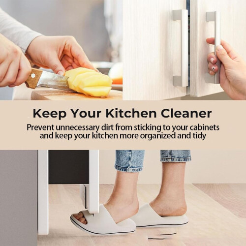 Pull Out Trash Can Under Sink Cabinet Pedal Operated, Durable Material, Hands 2