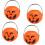 Τρομακτικά δώρα για το Halloween, κουβάς κολοκύθας από περιβαλλοντικό υλικό, ιδανικός 1