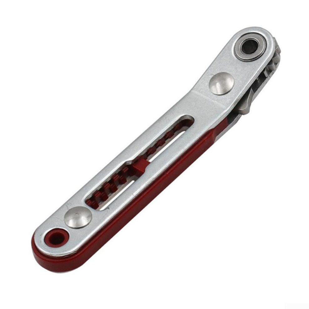 Mini Ratchet Wrench 1/4Inch Drive, Magnetic Bit Holder, Compact Design, Compatible With 1/4Inch Drill Bits And Sockets 9347817882322