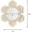 Decorative Wall Art for Boho Chic Spaces, Easy Hanging Intricate Macrame Circle Mirror Home Decor 2
