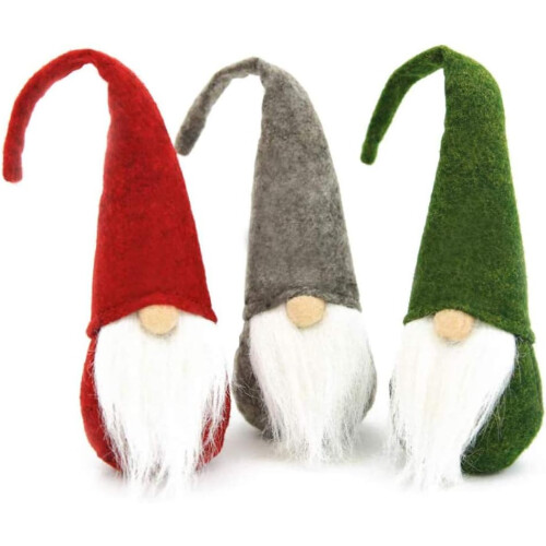 Χειροποίητα κιτ τσόχας Gnome για παραδοσιακό σχεδιασμό, απαλό μη υφασμένο ύφασμα,
