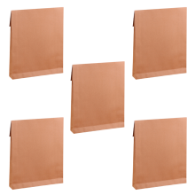 Braune, schlichte Versandtaschen aus Kraftpapier, vielseitig einsetzbar für Einzelhandelsverpackungen und Veranstaltungen im Freien
