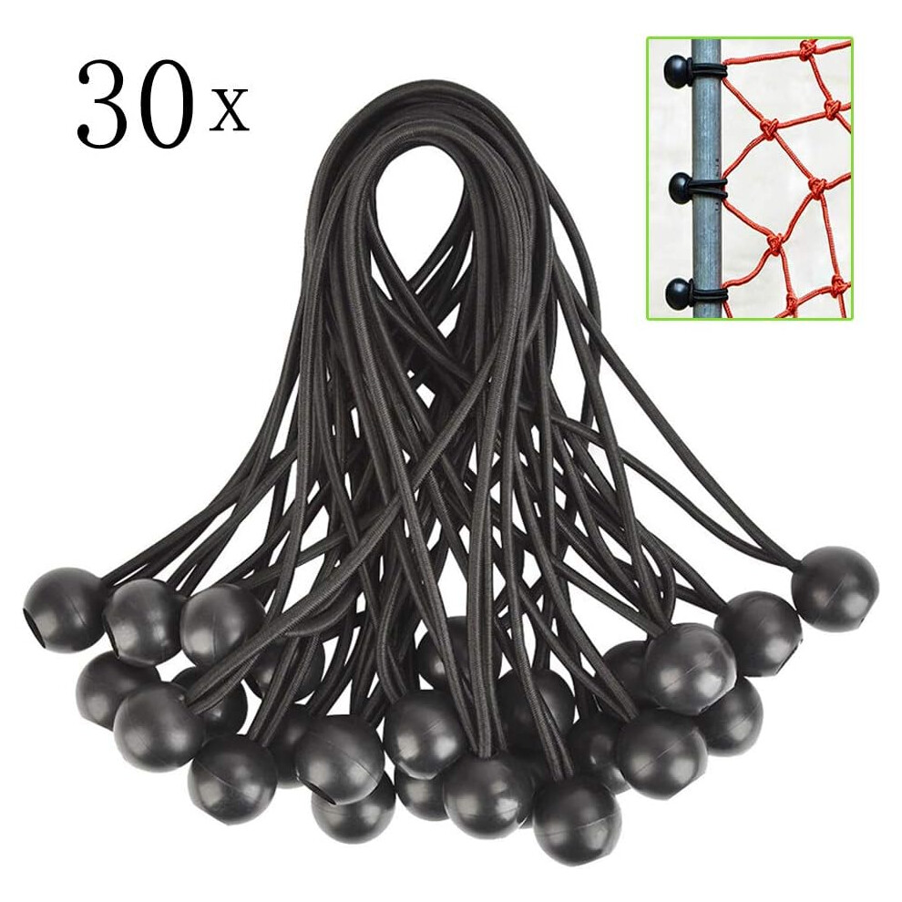 Indoor Outdoor Bungee Balls, Portable And Durable For Canopy Shelter, High Resilience Tarp Tie Down With Strong Elasticity And Uv Resistance (30Pcs) 9048212380597