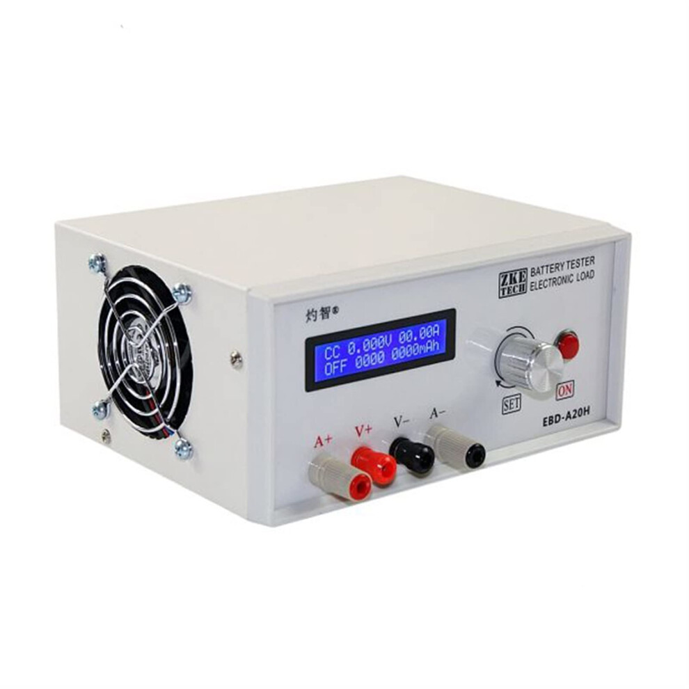 Battery Capacity Tester With Accuracy Lcd, 200W Electronic Load For Battery And Charger Testing 9382693584168
