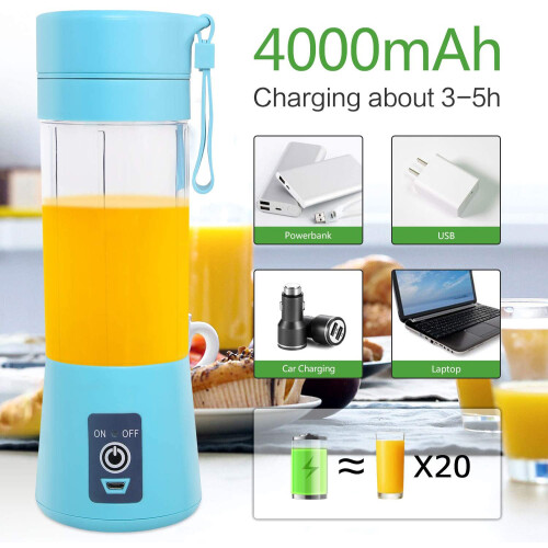 Συμπαγές μπλέντερ τύπου Nutribullet, αθόρυβη λειτουργία, φορητό μπλέντερ για smoothies,