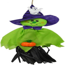Decoração fantasmagórica, tecido não tecido durável, diversos designs, fácil de pendurar, ampla aplicação, perfeito para a temporada