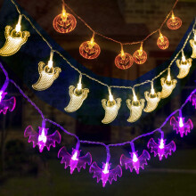 Buitendecoraties, Halloweenverlichting met meerdere standen, veelzijdige verlichting voor personalisatie, ideaal om je tuin om te toveren tot een