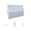 French Cleat Picture Hanger Brackets Interlock Wall Mount-2 Loch 1