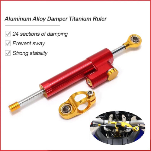 Motorcycle Steering Damper for CBR650R 20192022 with Adjustable Stabilizer Bracket Kit 1