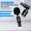Portable Mini Microphone Stereo Type-C Flexural Bendable Wireless Mic For IPhone 17 16 Phone Camera Computer Laptop PC Recording 2