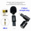 Portable Mini Microphone Stereo Type-C Flexural Bendable Wireless Mic For IPhone 17 16 Phone Camera Computer Laptop PC Recording 6