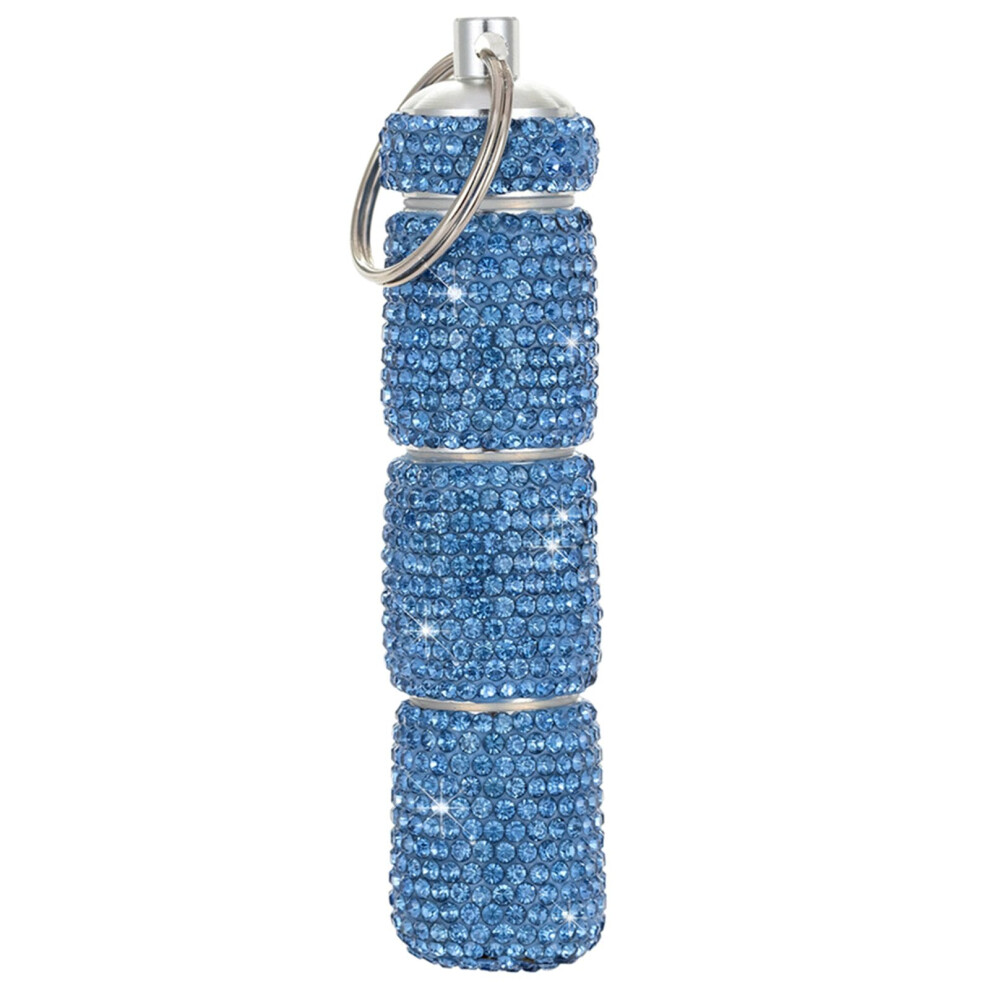 Portable Keychain Pill Holder Case Waterproof Pill Container Carrier for Bags Purse Travel Bag Pills Box Outdoor