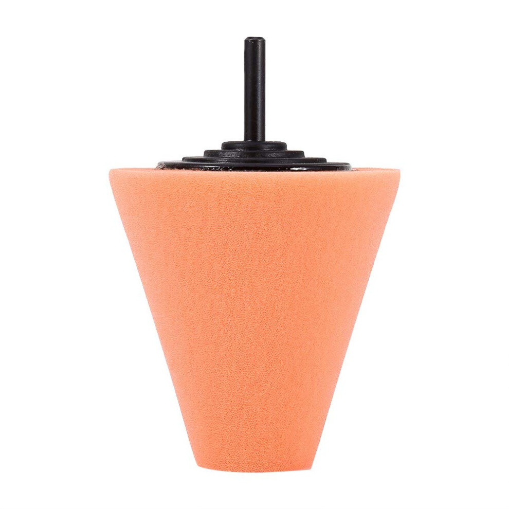 Foam Polishing Cone Shaped Buffing Pads For Wheels, Power Drill Buffing Pads For Cars Boats Motorcycles 9189345196225