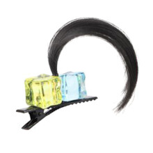 Cartoon Duckbill Clip With Hairpin Attachment Delicate Hairpins Decorate Sweet Hair Accessories For Girls Kids Party Gifts 6 Crystal Brown