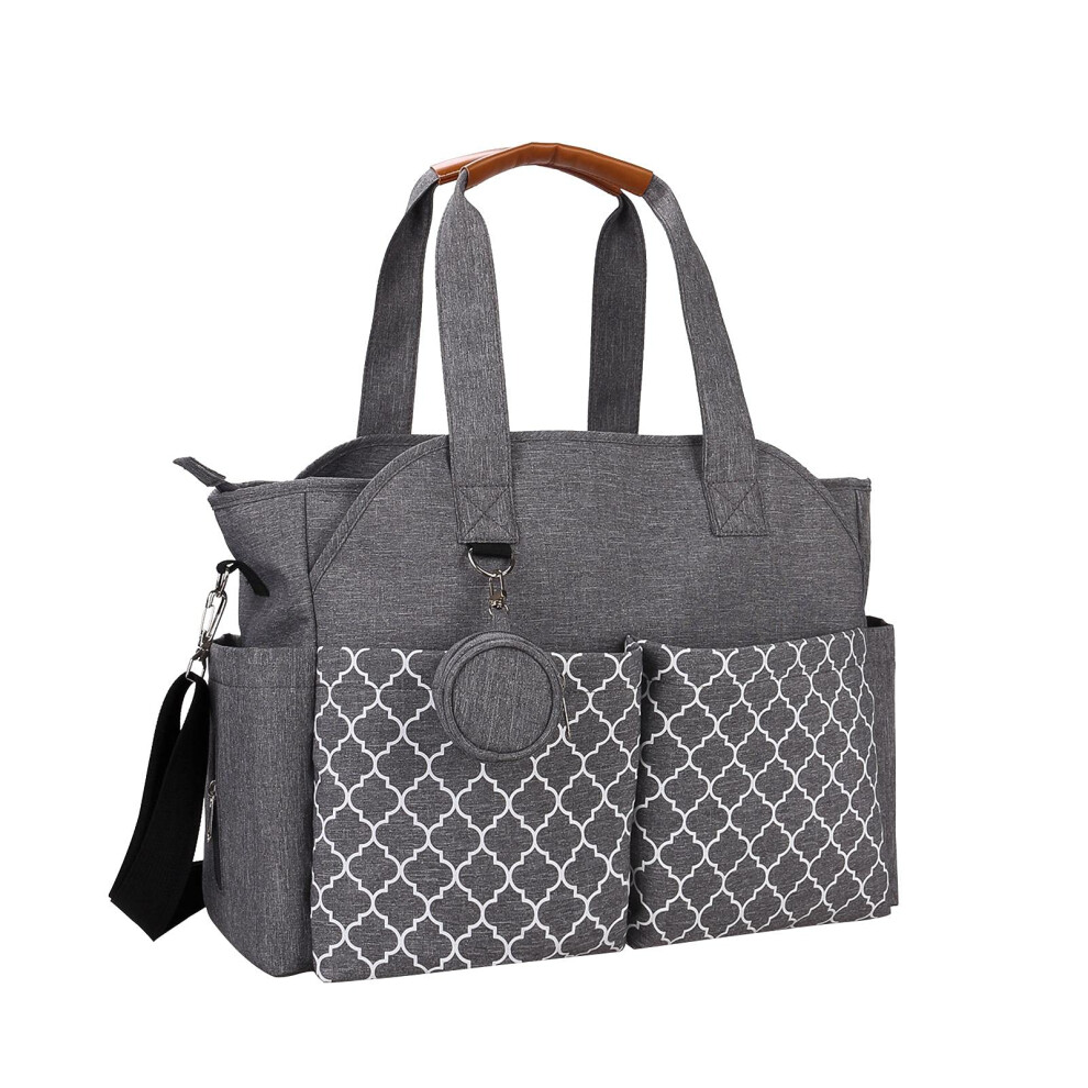Nappy Bag Changing Bag Multifunctional Baby Nappy Caddy Organiser Portable Nappy Caddy Storage Basket with Compartments for Travel Picnic