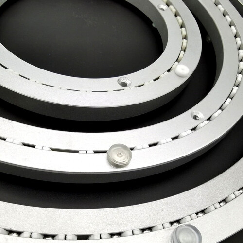 Robuster 50.8 cm Drehtellerfuß – smooth 360 rotating metal ring for kitchen – durable base plate 2
