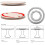Robuster 50.8 cm Drehtellerfuß – smooth 360 rotating metal ring for kitchen – durable base plate 5
