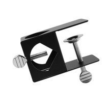 Weather Resistant Deck Clamp Torches Mount Holder Base for Mounting Outdoor Decors with Up to 1In Diameter Poles Ref: 9568