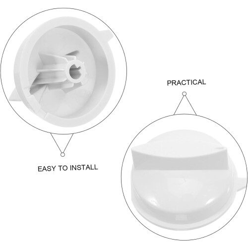 2 Dshaped timer knobs for microwaves and stoves  
Sturdy construction  
Easy installation  
Precise control 1