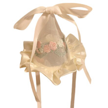 Decorative Embroidery Party Hairpin Reusable CreamColored Hair Accessories Hairpieces for Festive Occasions Adult Birthday Headwear