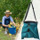 Gardening Apron with Quick Release Buckle, Adjustable Strap, Durable for Fruit and Vegetable Picking 2