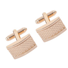 1 Pair Men's Carved Striped Cufflinks B1318