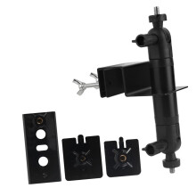 Solar Panel and Security Camera Mount 360 Adjustable Stainless Steel Gutter Bracket 1/4' Screw