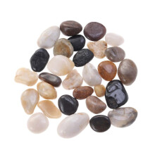 Aquarium Pebbles Small Natural Cobblestones Rainflower Stones 23 Pebbles 500g
