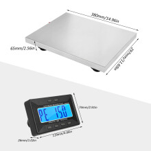 Stainless Steel Package Scale 450kg with Wireless Display & More