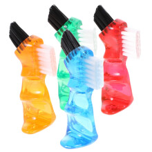 4Pcs Portable Cleaning Brushes Mini Travel Toothbrush Compact Ergonomic Design for Home and Trip