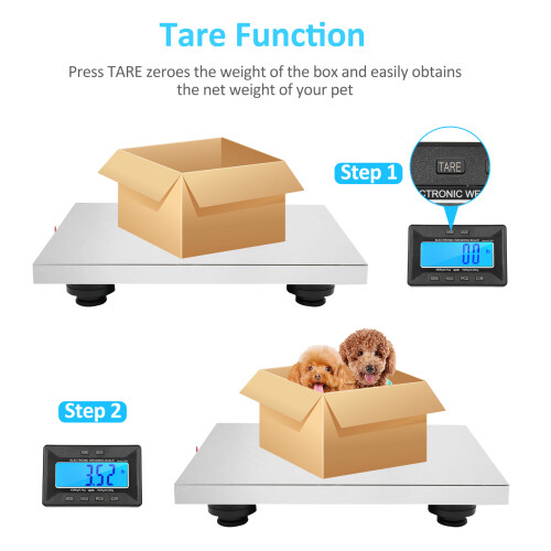 Stainless Steel Package Scale 450kg with Wireless Display & More 1