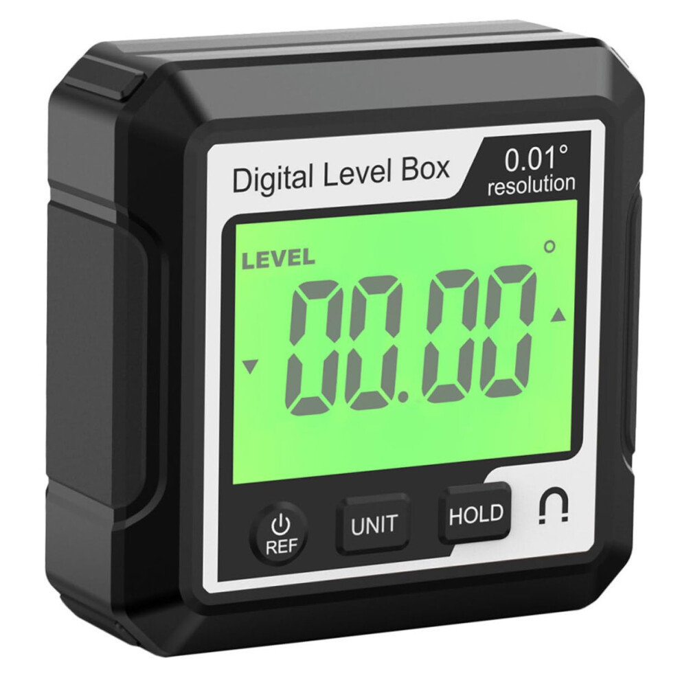Digital Protractor For Carpentry And Construction Portable Level Inclinometer Magnetic Mini Angle Gauge Lightweight 9189345194115