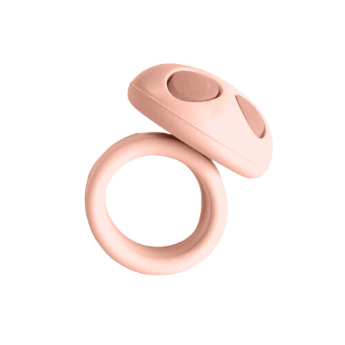 Silikon-Türstopper, Stoßdämpfung, Geräuschreduzierung,-Rosa