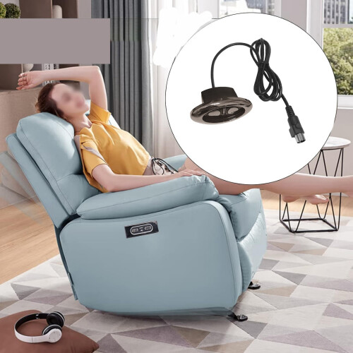 Ergonomic Sofa Controllers 5A Current USB Power Outlet Button 1