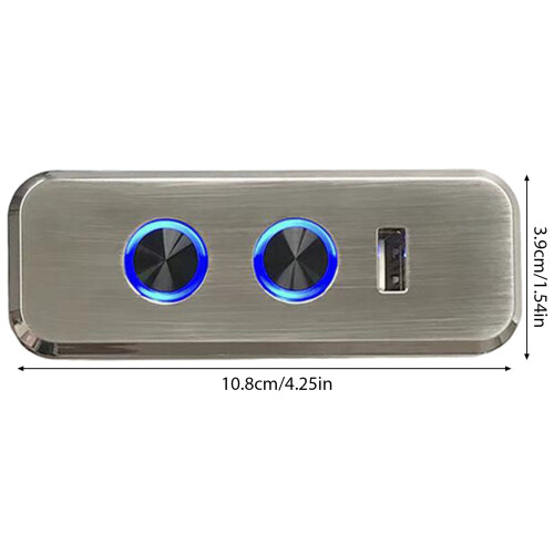 Upgrades ABS Electric Couch Controllers Square Design Double 1
