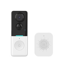 WLAN-Video-Türklingel mit 100W-Pixelkamera, PIR-Erkennungstechnologie, mobiler Fernbedienung und zweiweger Smartphone-Gegensprechanlage