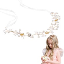 Hair Accessories Girls Wedding Flower Wreath Bridal Jewellery Christening Headband for Wedding Party